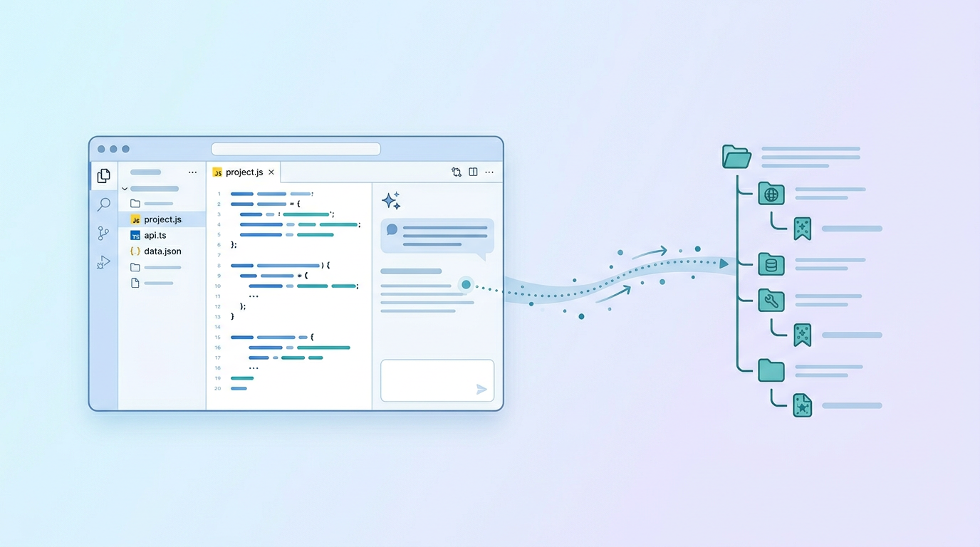 Connecting AI tools to bookmarks